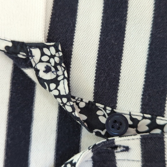 Striped Sleeveless Polo Shirt - Picture 5 of 9